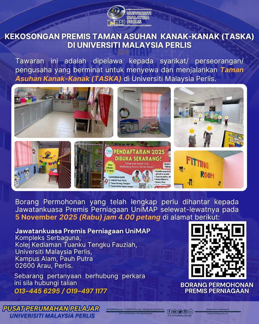 KEKOSONGAN PRREMIS TAMAN ASUHAN KANAK KANAK (TASKA)